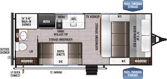 2023 EAST TO WEST RV DELLA TERRA 160RBLE, , floor-plans-day image number 0
